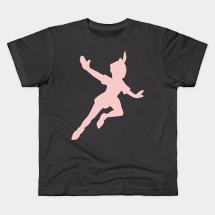 Pan Millennial Pink Kids T-Shirt